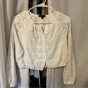 J Crew Poplin Top size XS